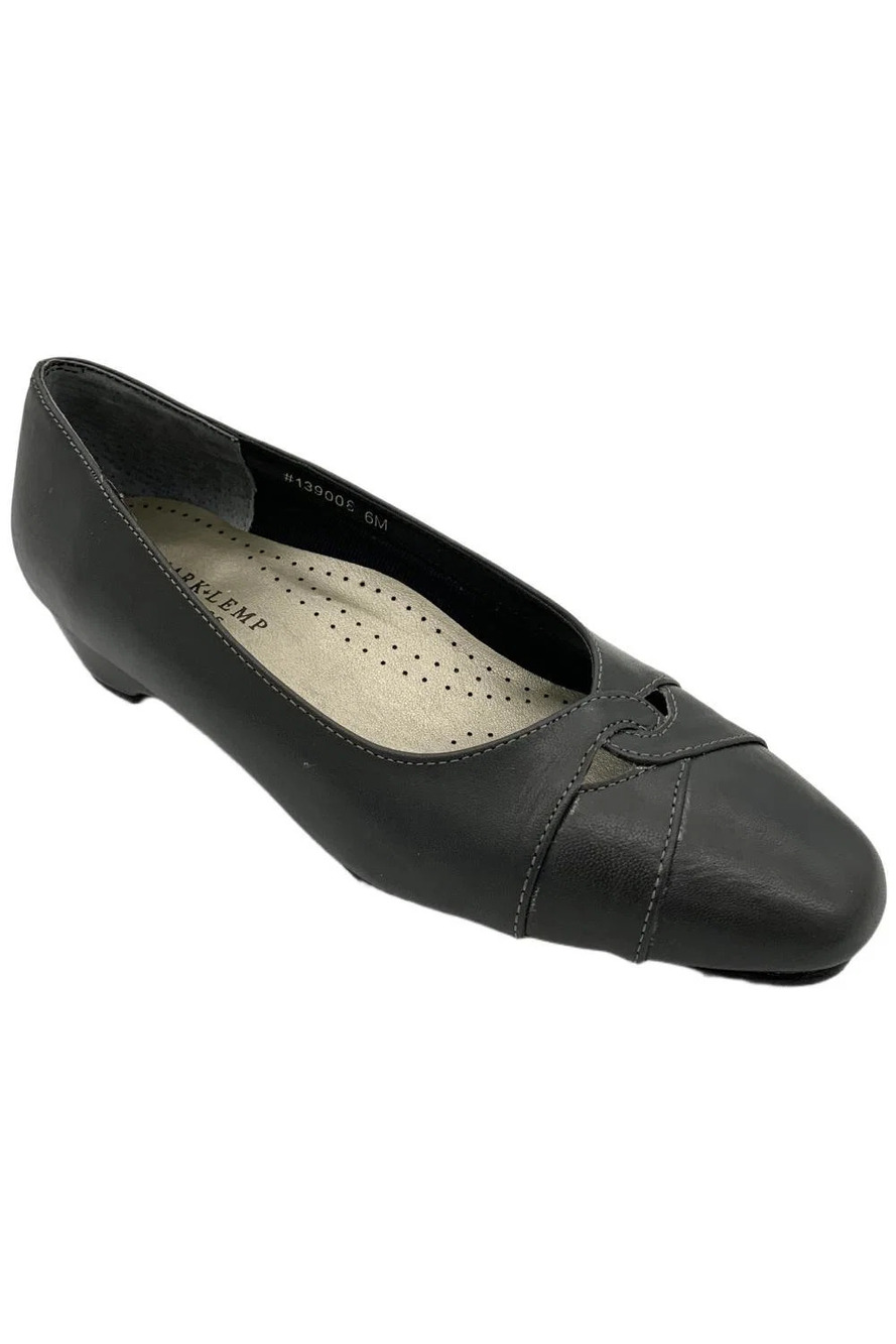 Mark Lemp Classics Women's Beauty Leather Flats Grey - Medium